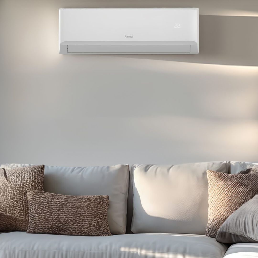 Split system air conditioner installed in a Bendigo home